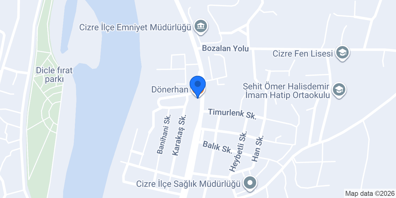 Dicle Tekel Büfe konumu