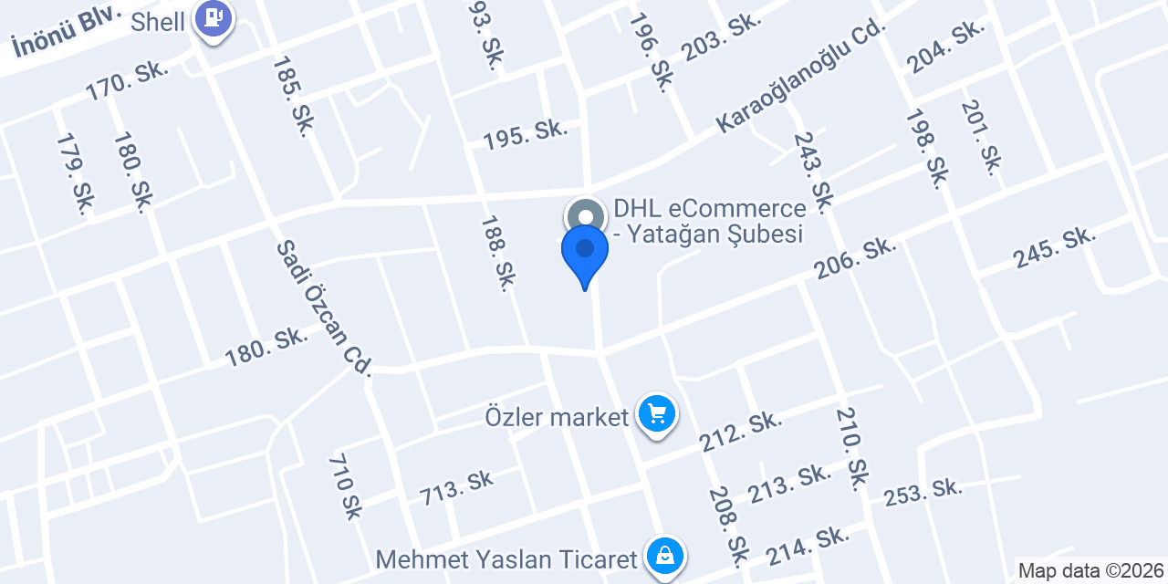 Yatağan 8 Nolu Aile Sağlığı Merkezi konumu