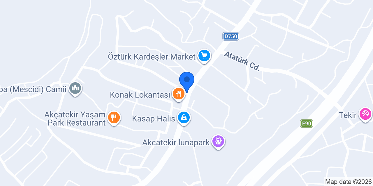 SEÇ BAKLAVA TEKİR ŞUBESİ konumu