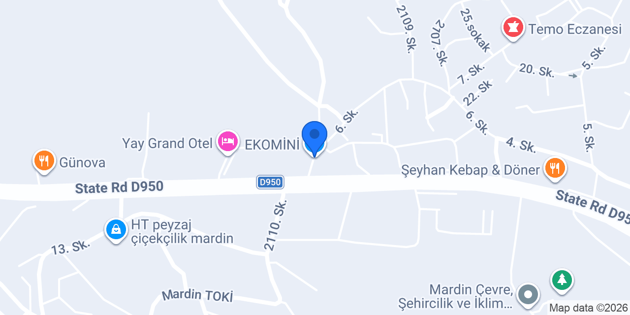 EKOMİNİ konumu