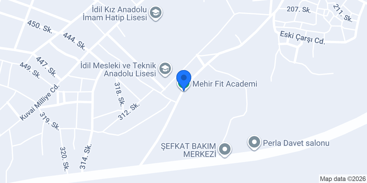 Mehir Fit Academi konumu