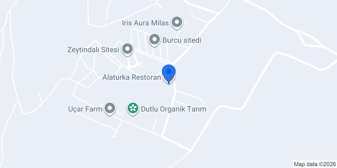 Alaturka Restoran konumu