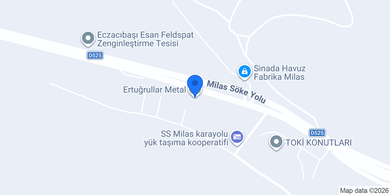 Ertuğrullar Metal konumu