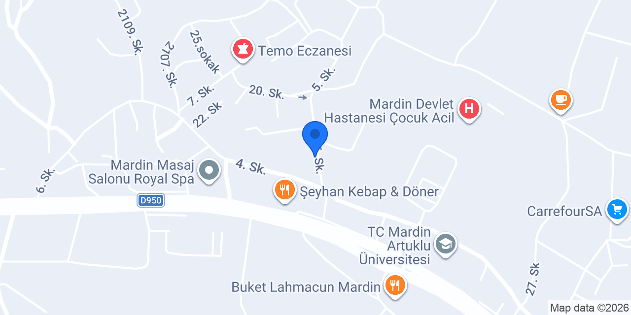 Mitratur Mardin konumu