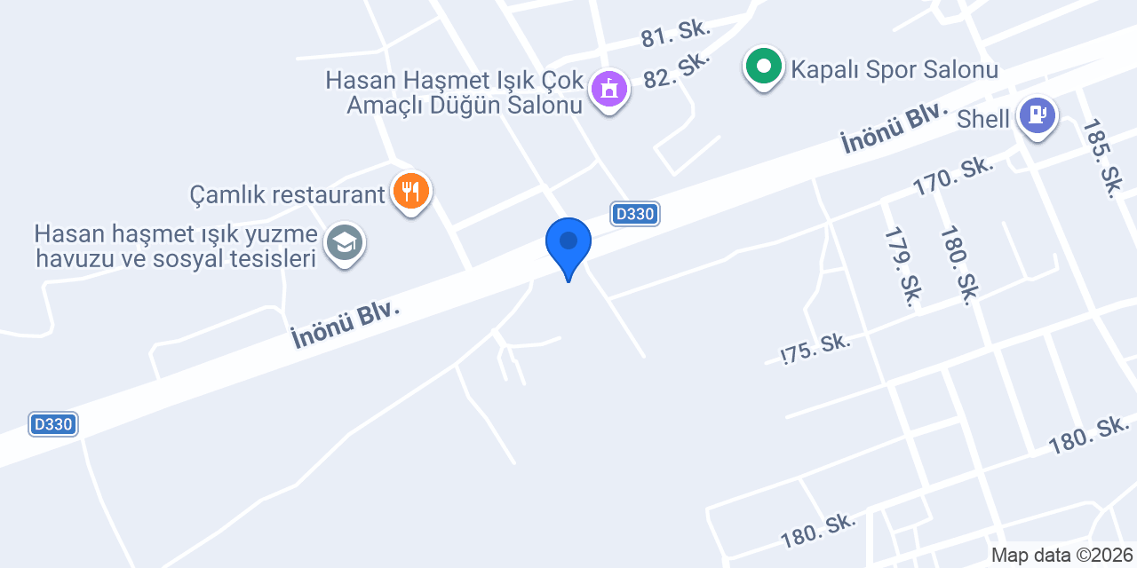 Yatağan Acar Vinç Konteyner konumu