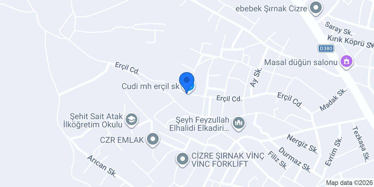 Şirin Halı Yıkama konumu