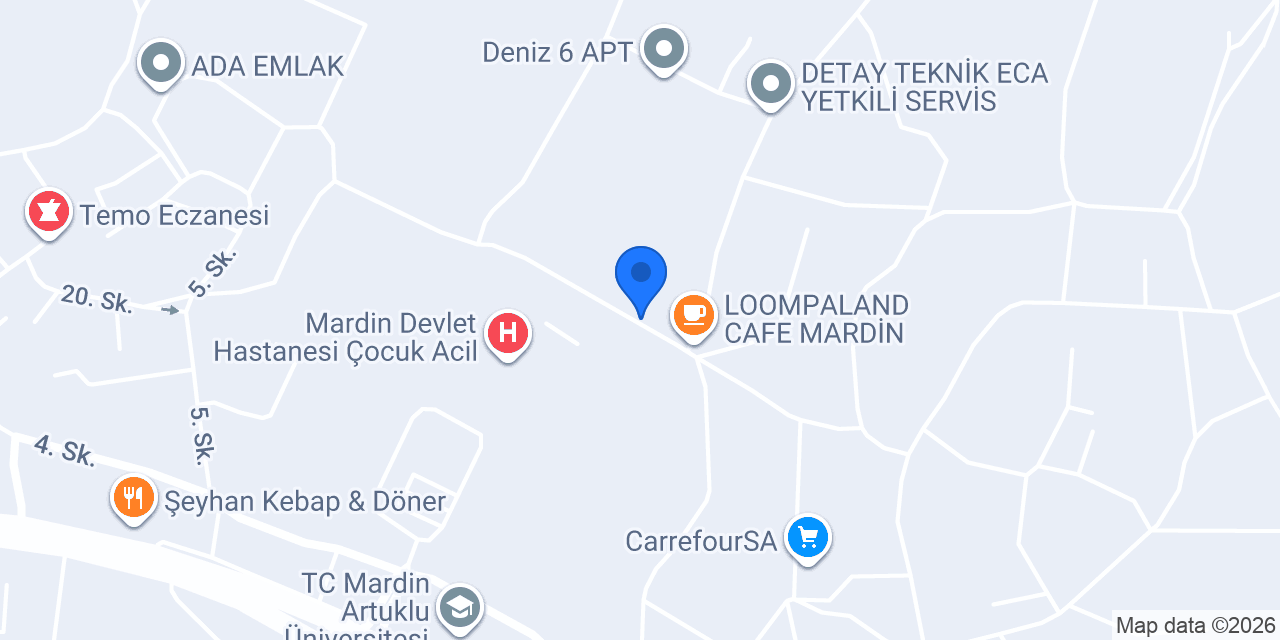 Çiğköftem konumu