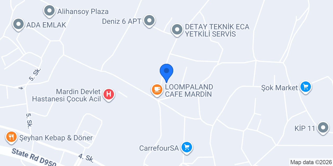 Yıldız unlu mamuller konumu