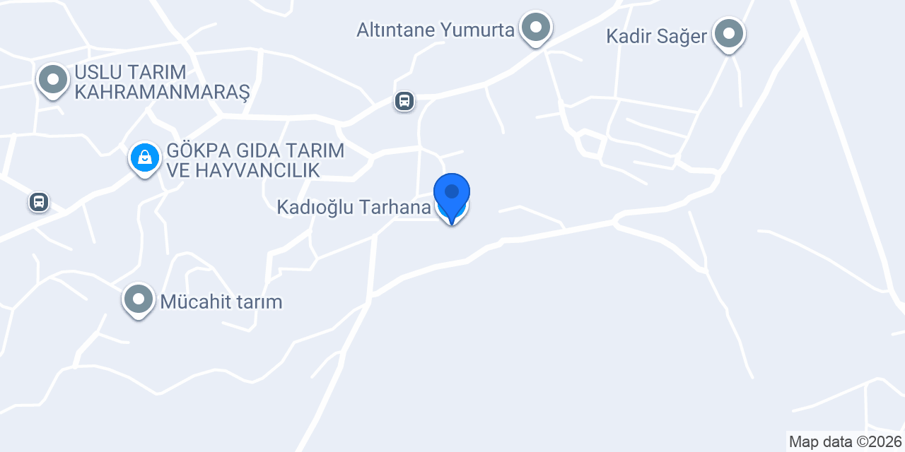 Kadıoğlu Tarhana konumu