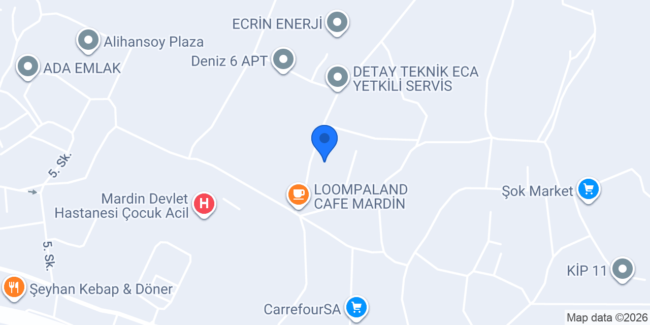 MARDİN BABA DÖNER konumu
