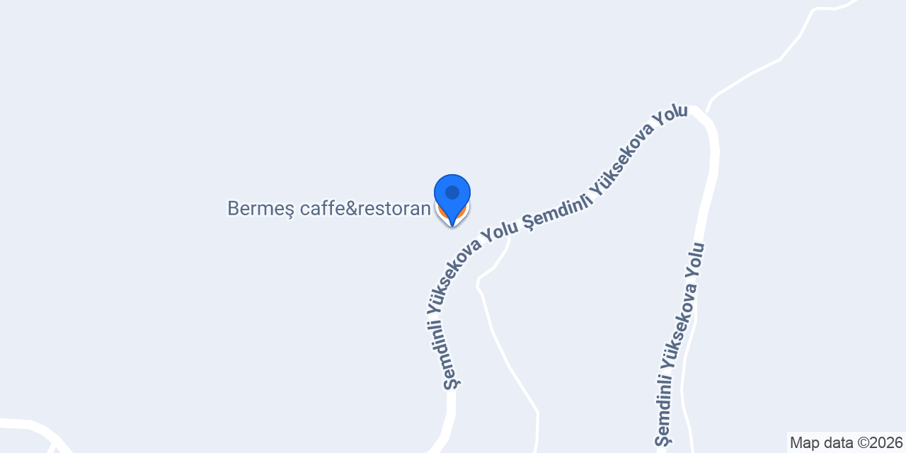Bermeş caffe&restoran konumu