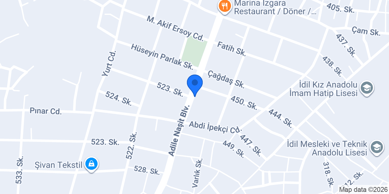 Lezgin Erkek Kuaförü konumu