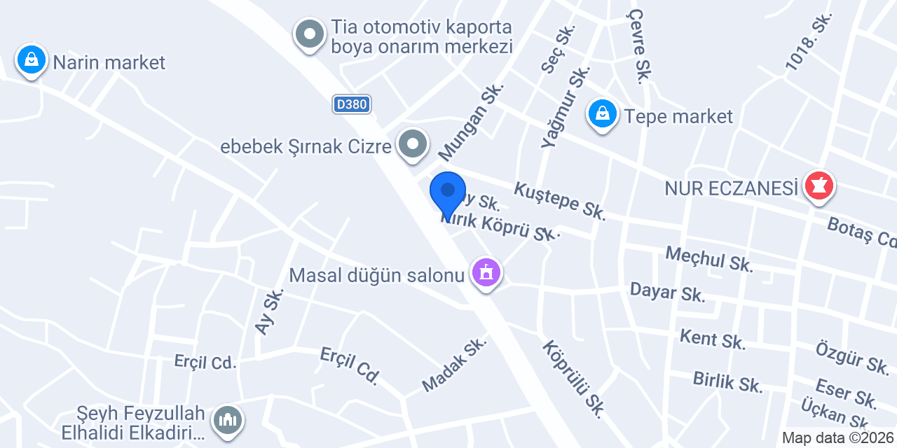 CİZRE TURBO SERVİCE konumu