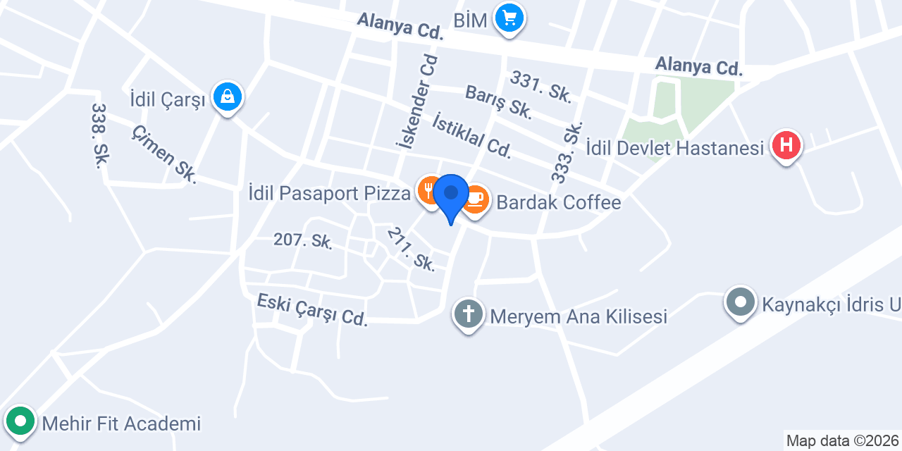 DARA CAFE OKEY SALONU konumu