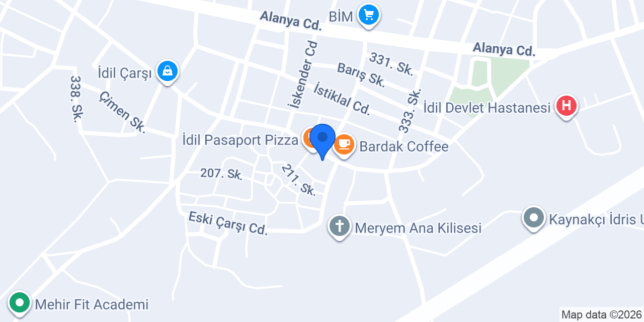 İdil Katık Döner konumu