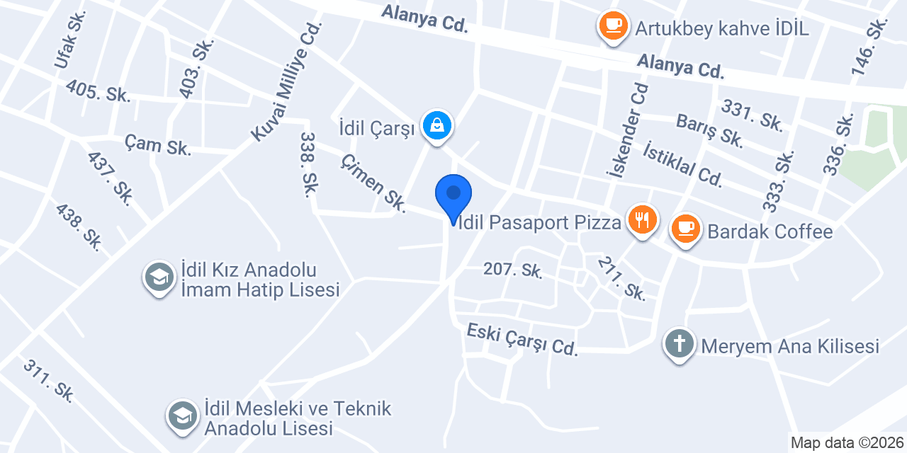 İpek konumu