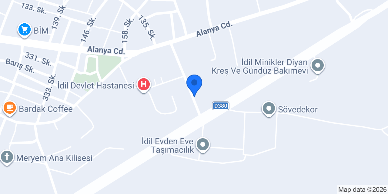 ECZANE DENLİ konumu