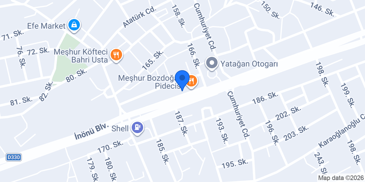 Kaya Alçı Dekorasyon konumu