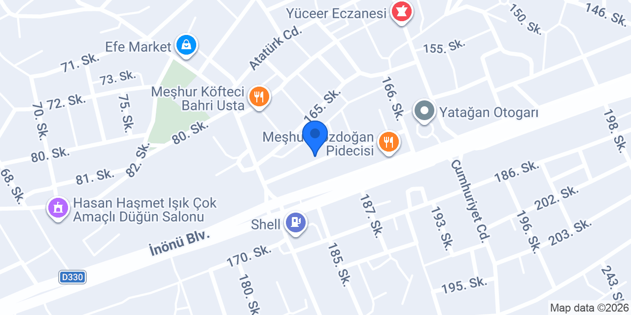 Engin Genek Veteriner konumu