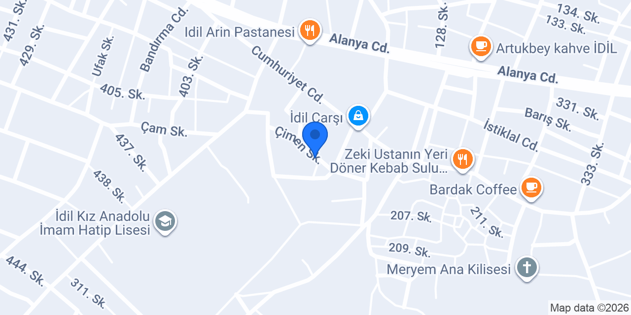 STAR GİYİM konumu