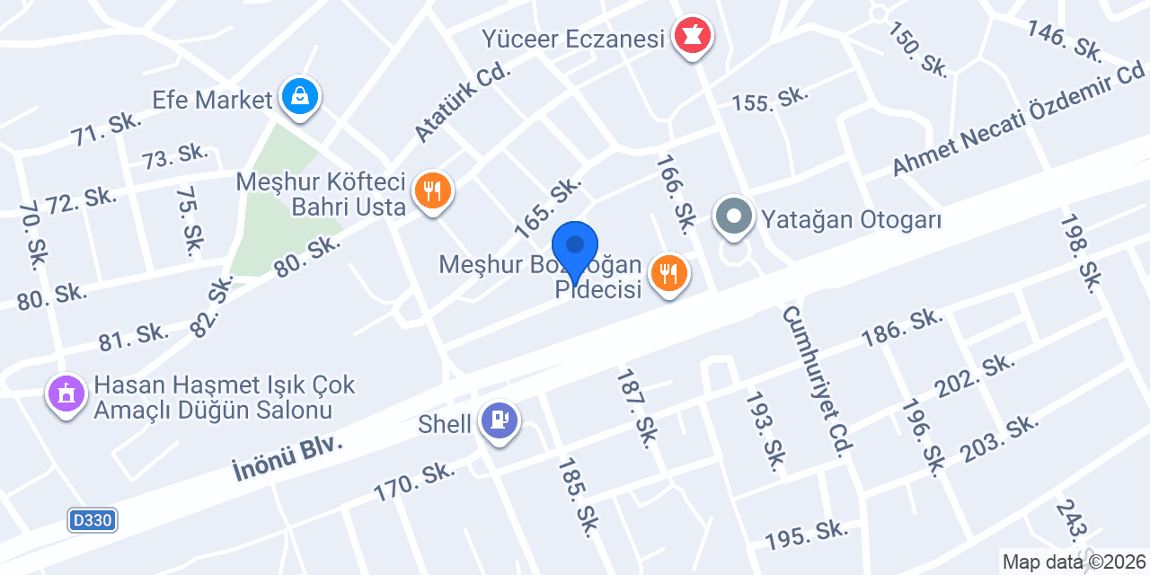 Ünal Ticaret konumu