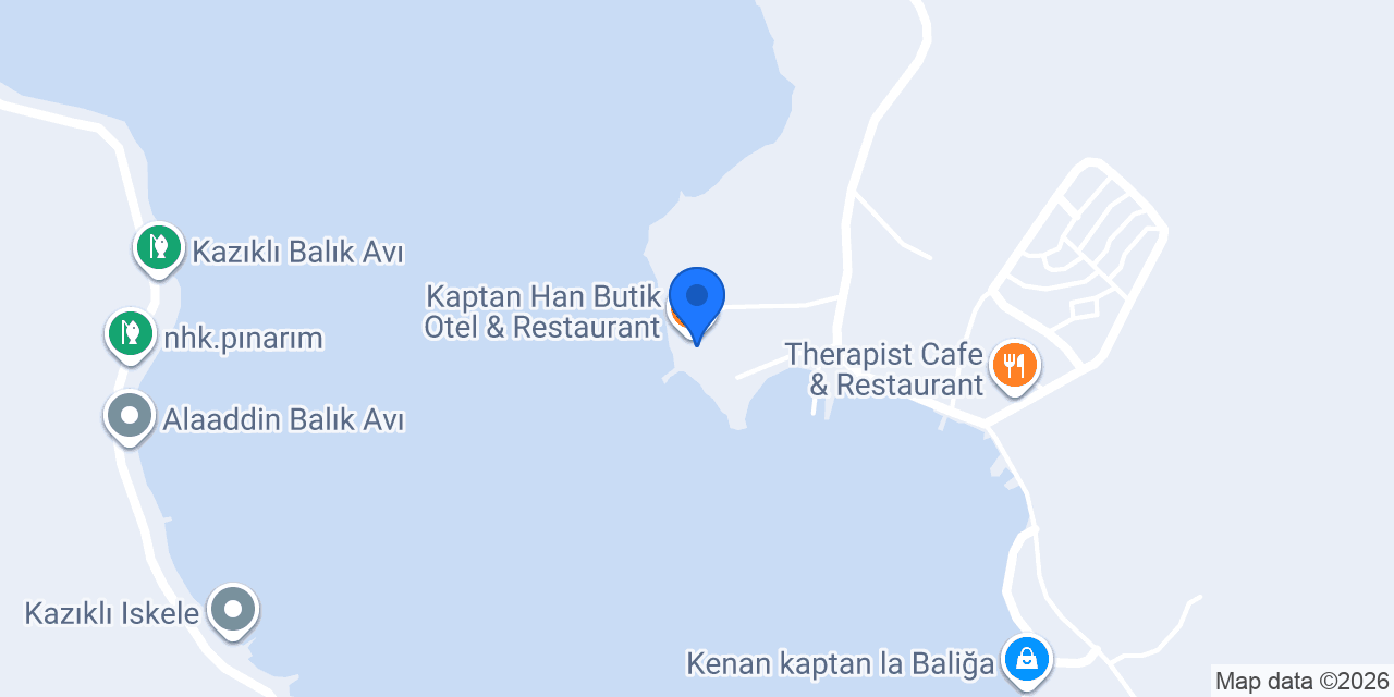 Kaptan Han Butik Otel konumu