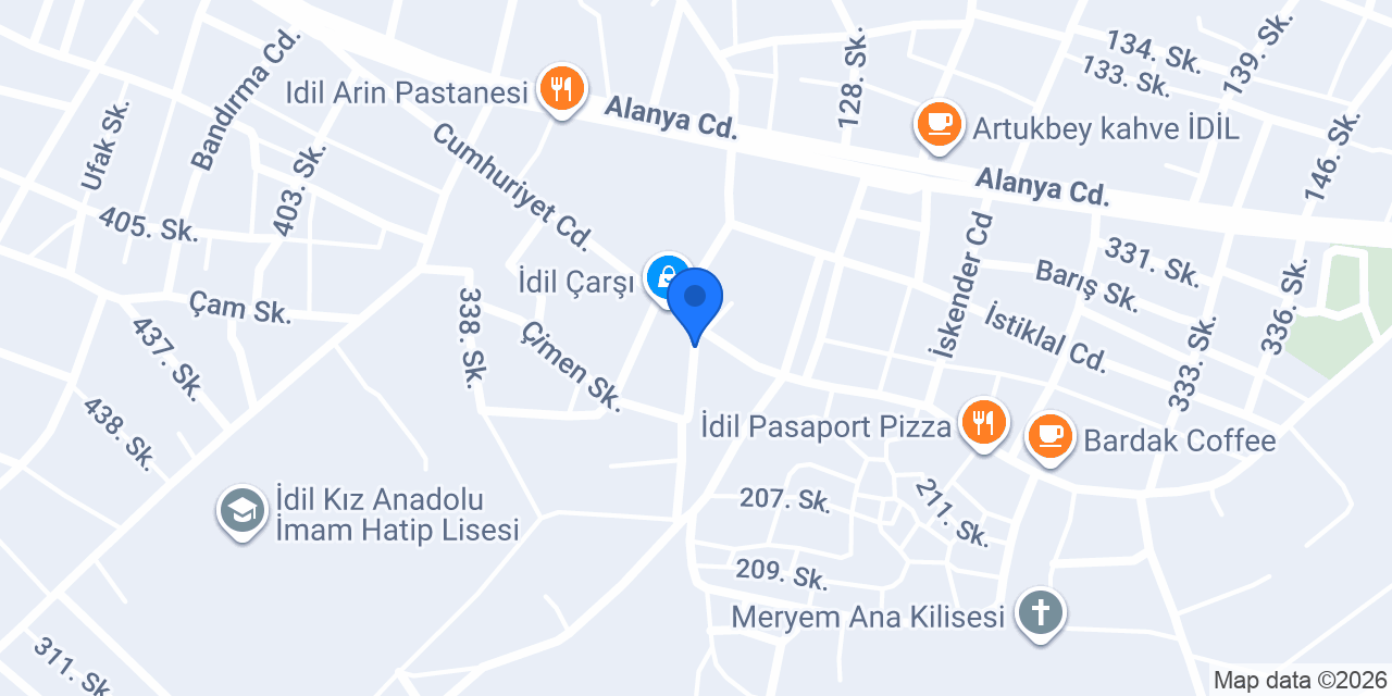 Bilgi Kırtasiye konumu