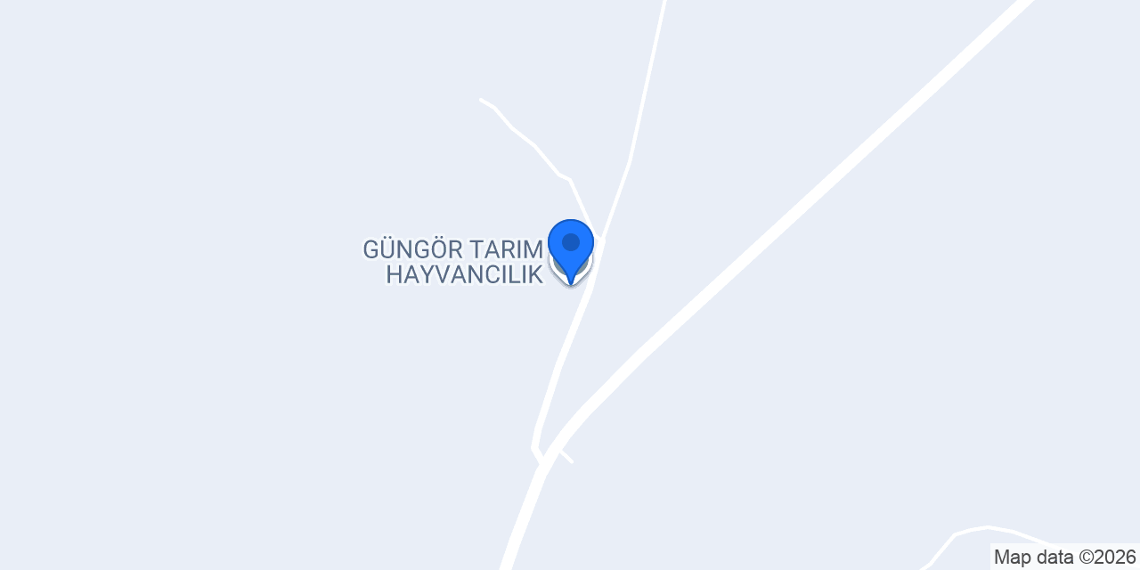 GÜNGÖR TARIM HAYVANCILIK konumu