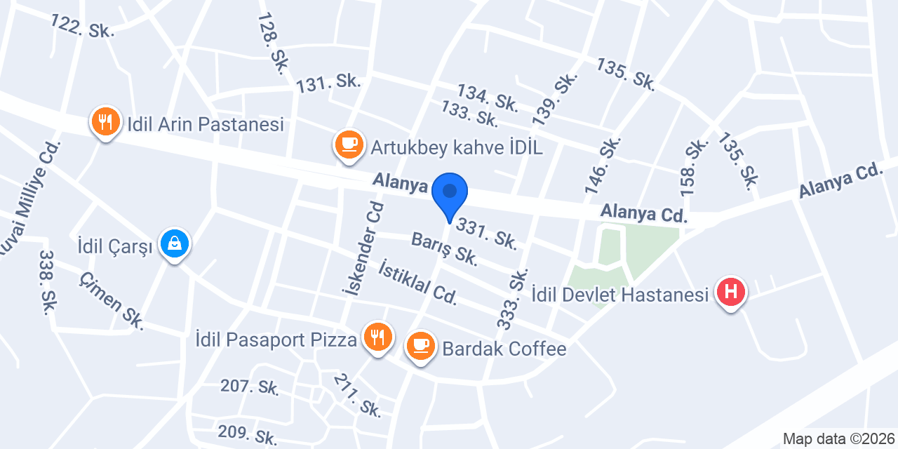 RAHMAN VETERİNER KLİNİĞİ konumu