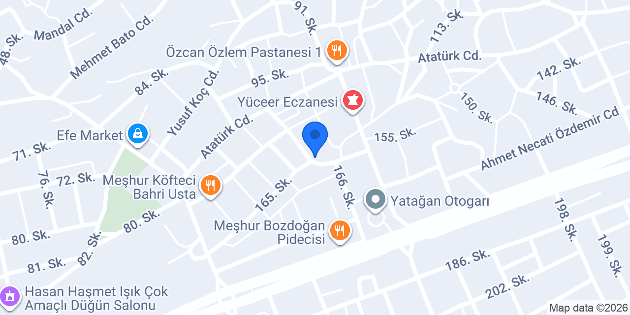 Minik Canlar Petshop konumu