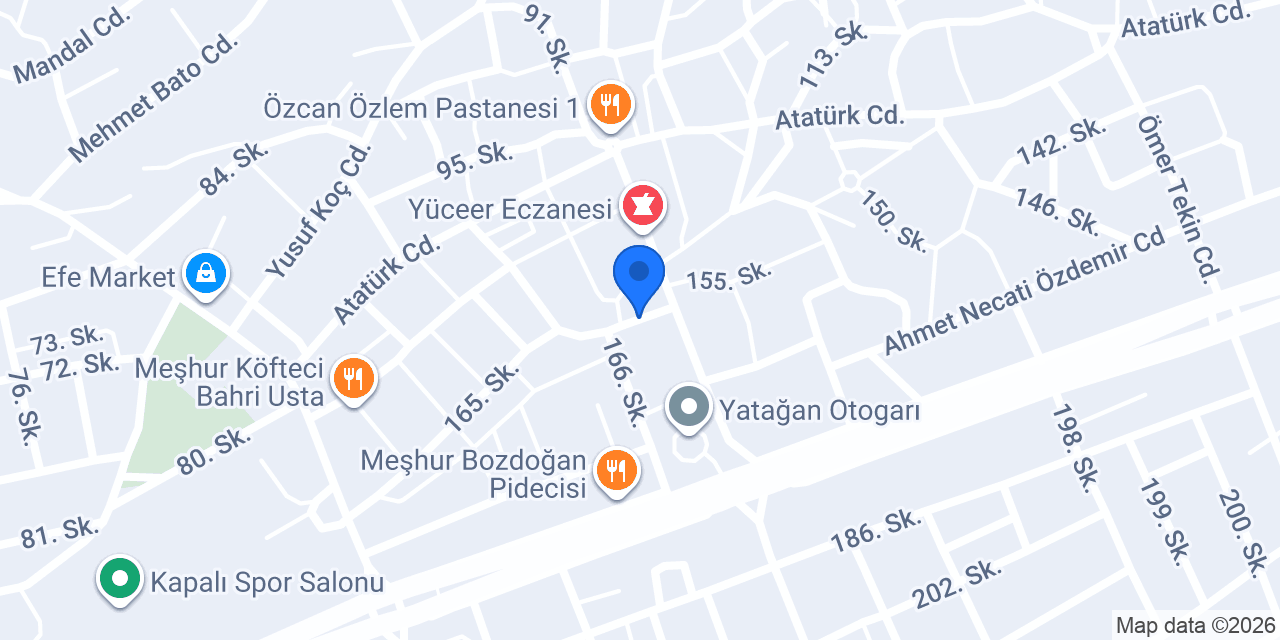Efe Büfe-Meşhur Tostçu Efe konumu