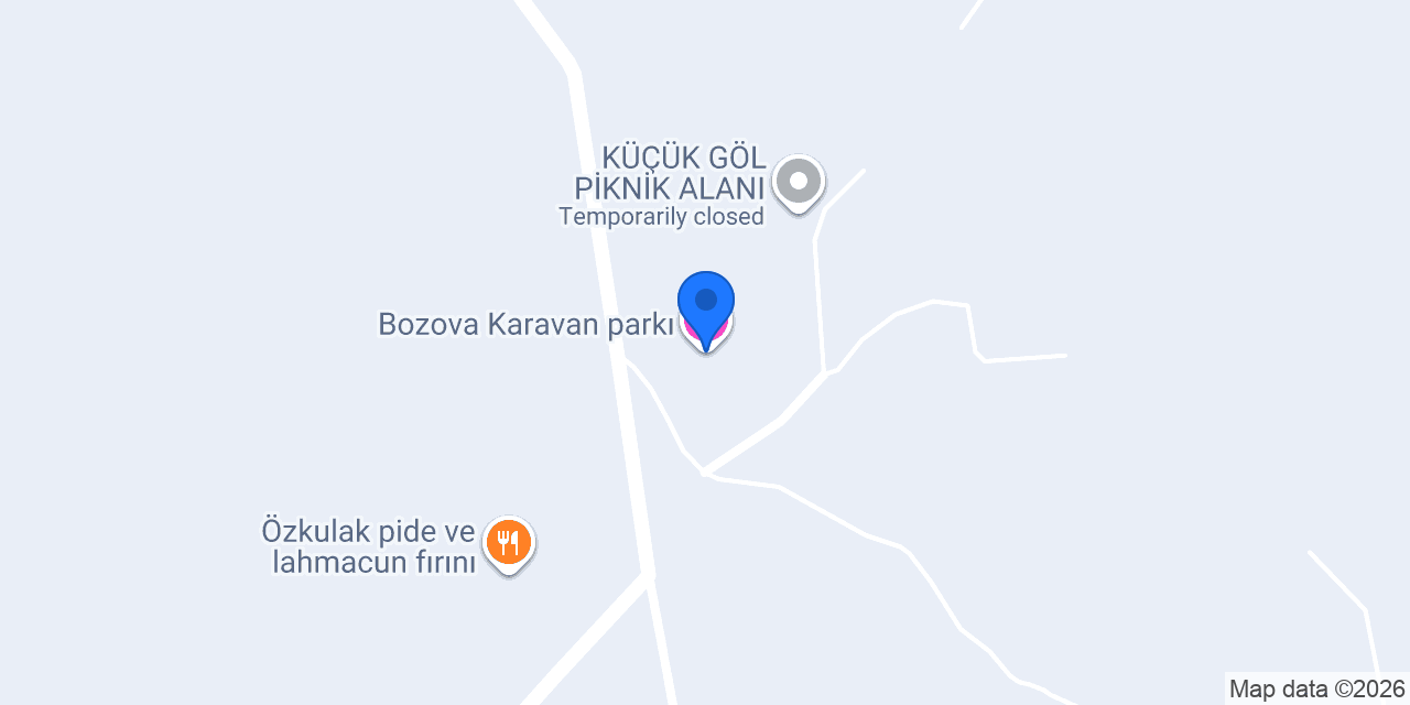 Bozova Karavan parkı konumu