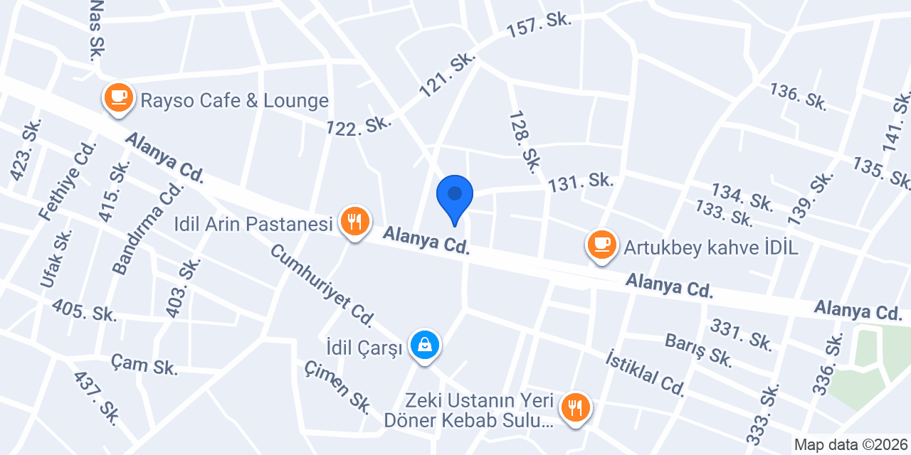 İlona Workshop Cafe konumu