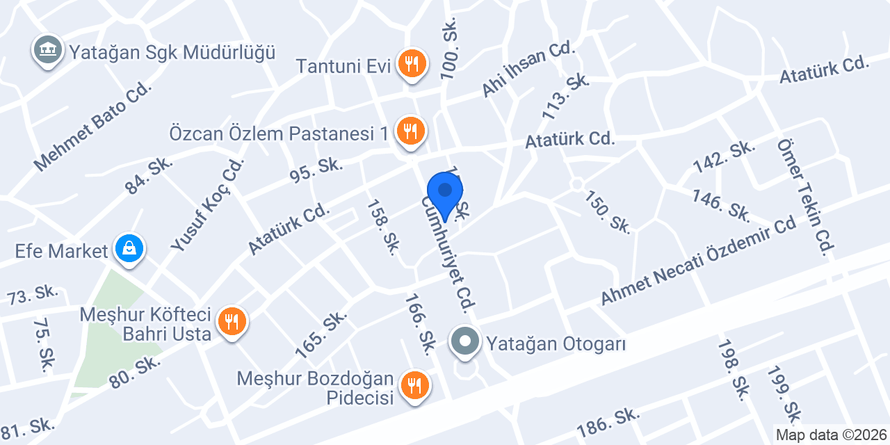Battalzade çiğköfte konumu