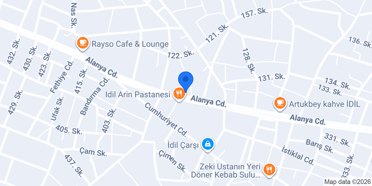 Diş hekimi murat erden konumu