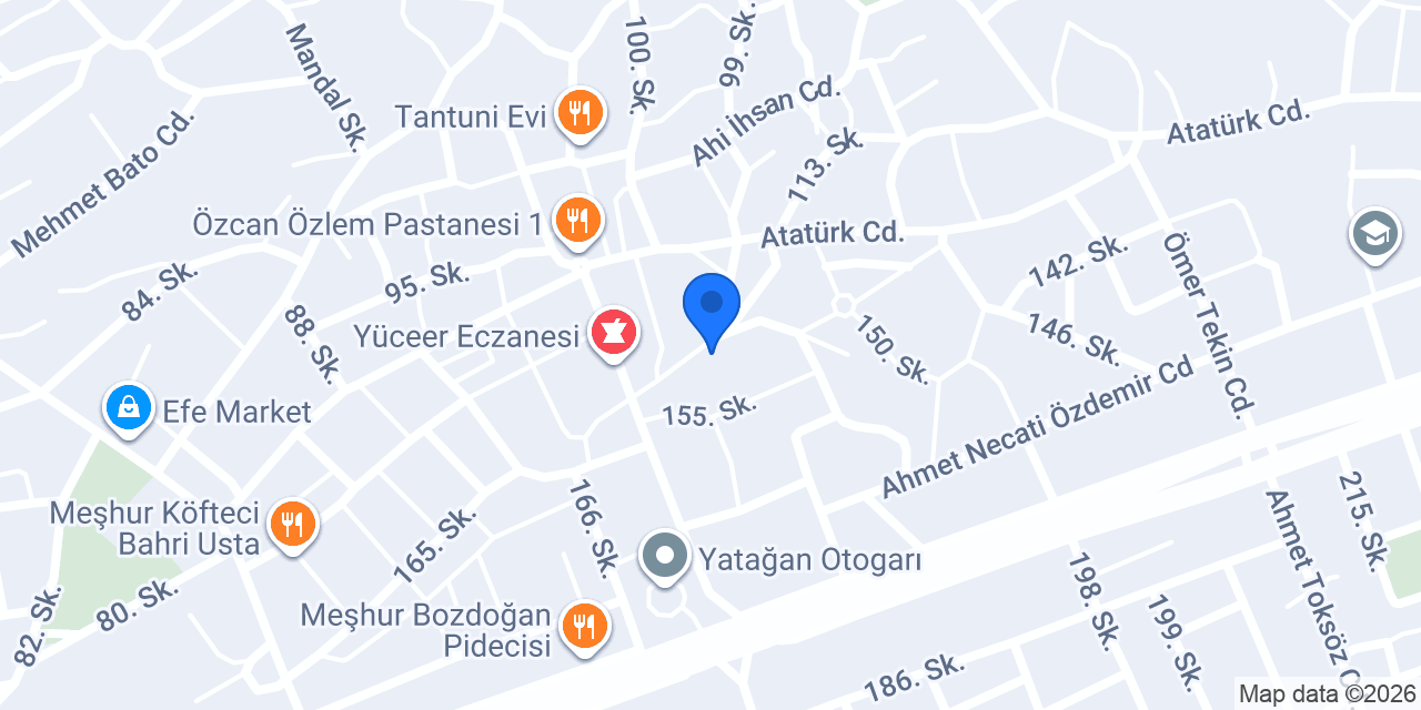 Tekin Toptan Ticaret konumu