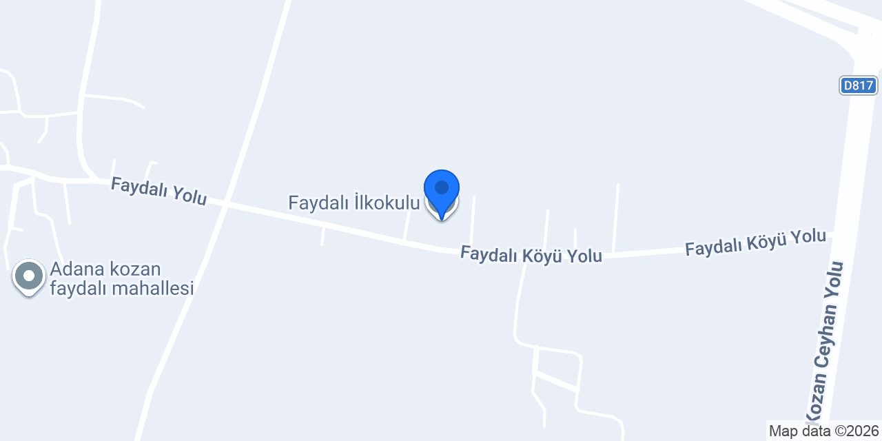 Faydalı İlkokulu konumu