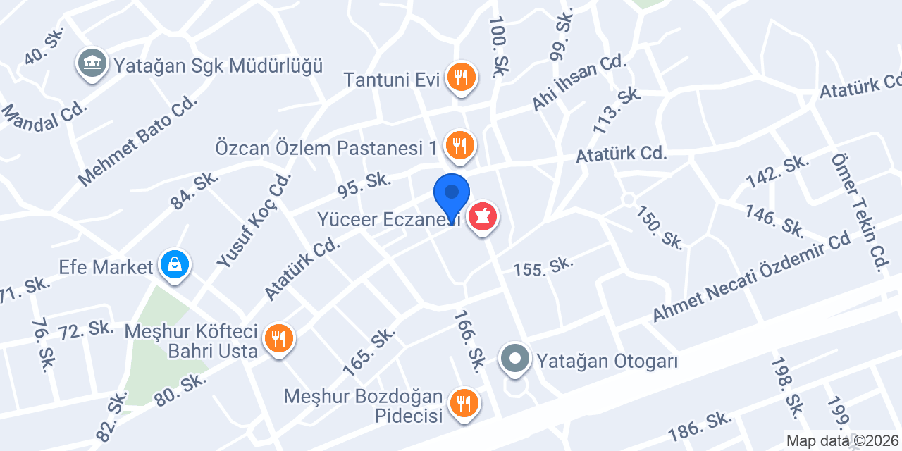 Kuaför İnci konumu