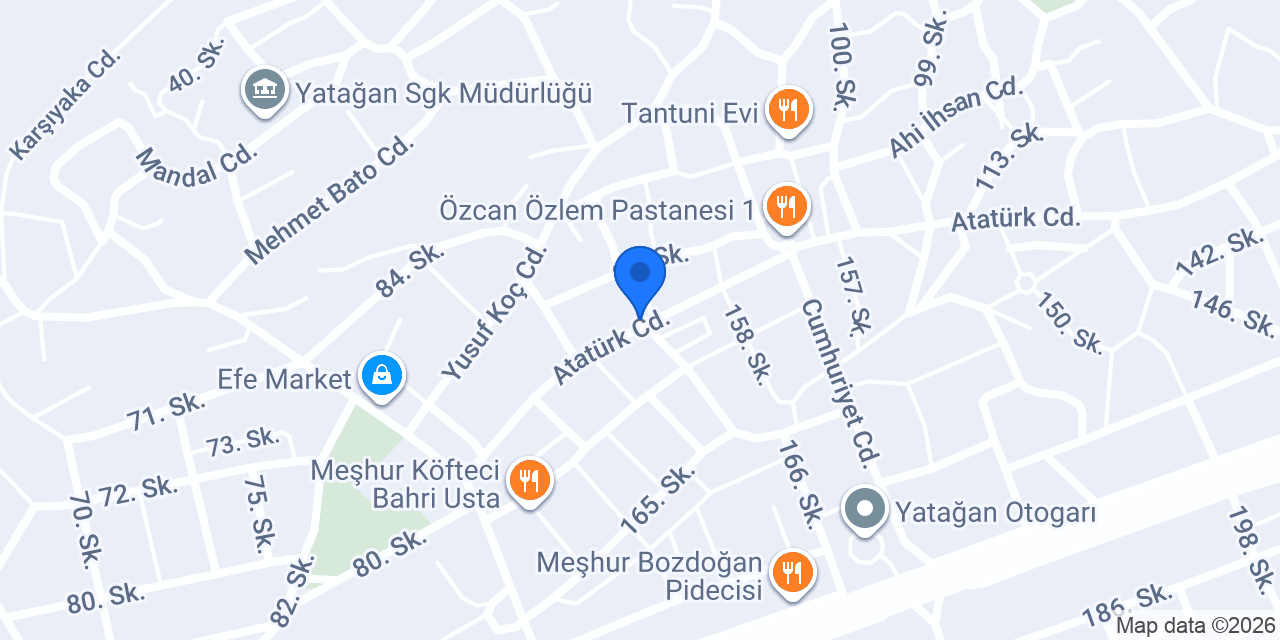 AVUKAT NAGİHAN YENİOĞLU YAŞAR konumu