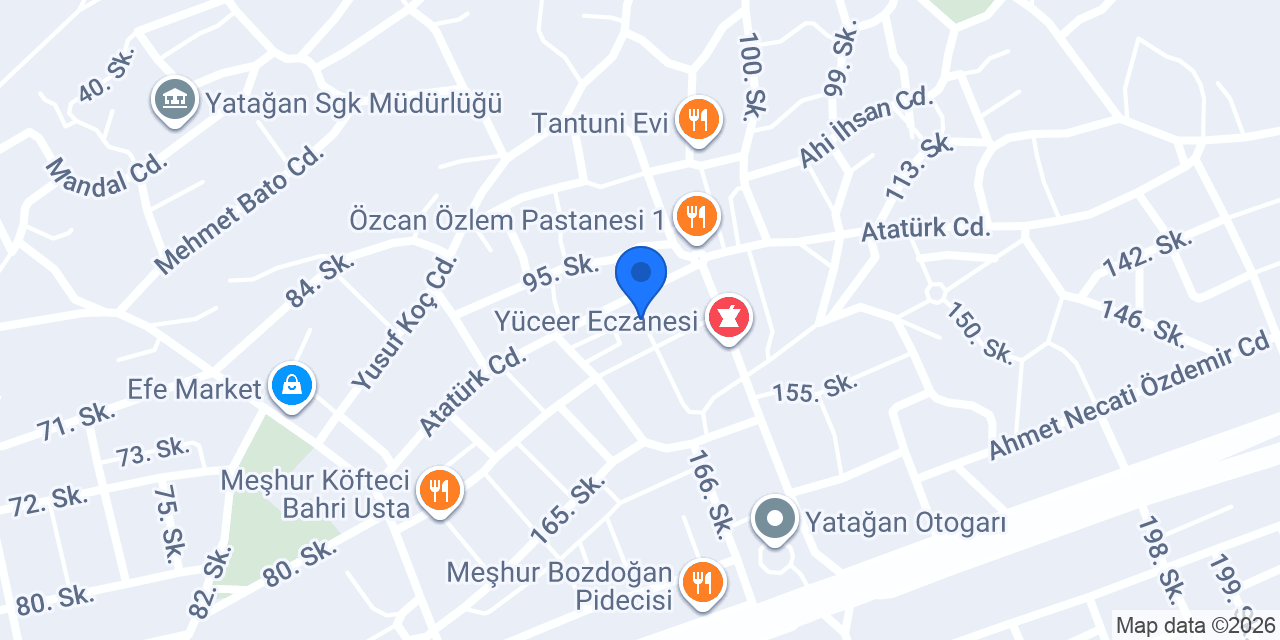 MB PERDE TASARIM konumu