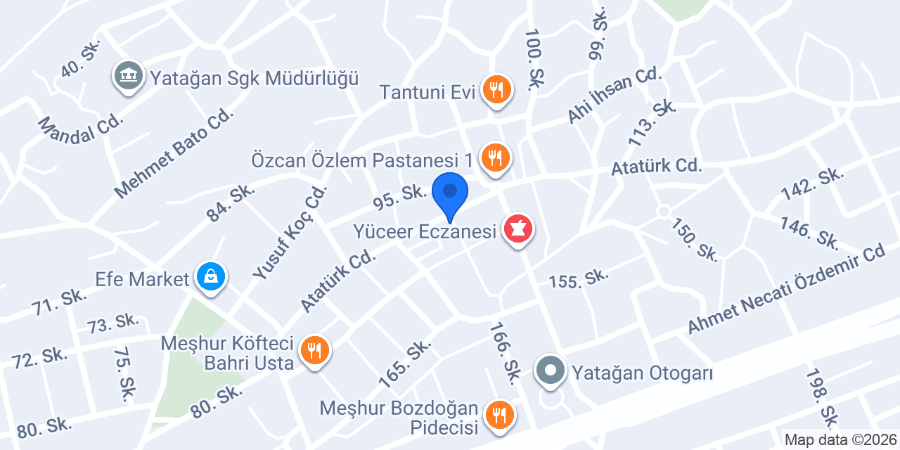 Tekin Eczanesi konumu