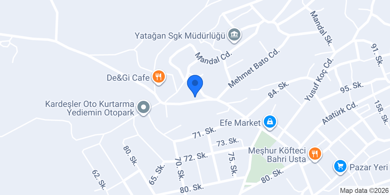 KiBAR SEÇ MARKET konumu