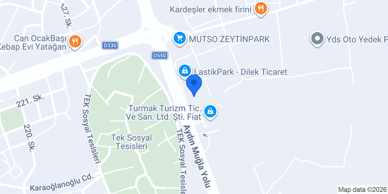 Yıldız Mobilya konumu