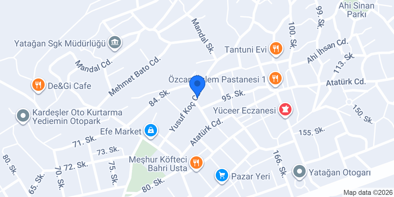 Yenigün Ticaret konumu