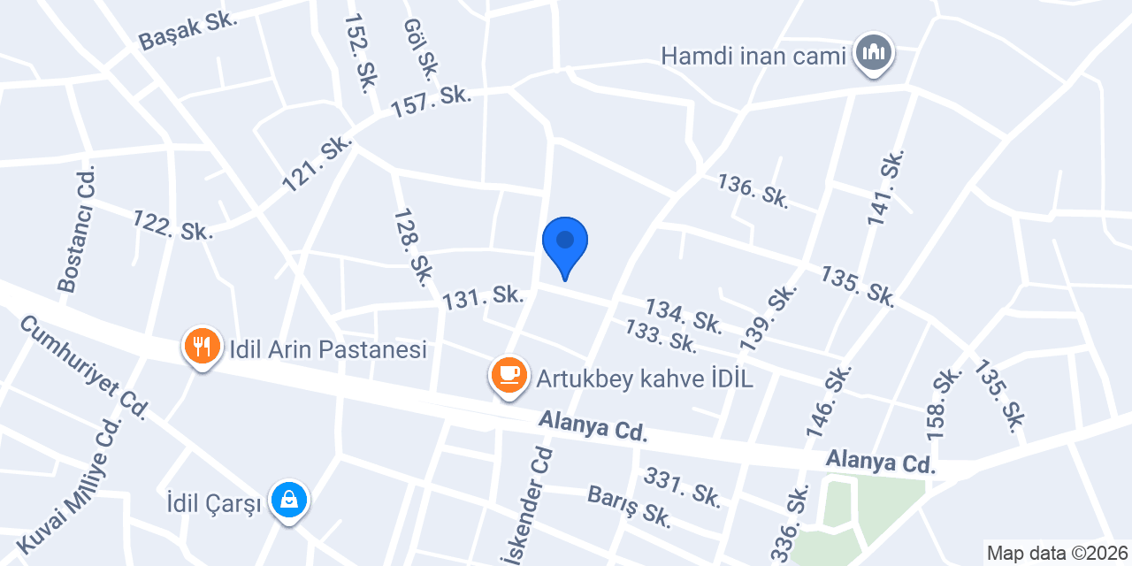 İdil Rehberlik ve Araştırma Merkezi konumu
