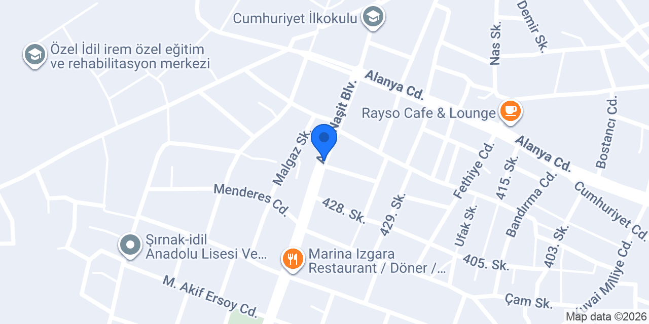İDİL TAXİ konumu