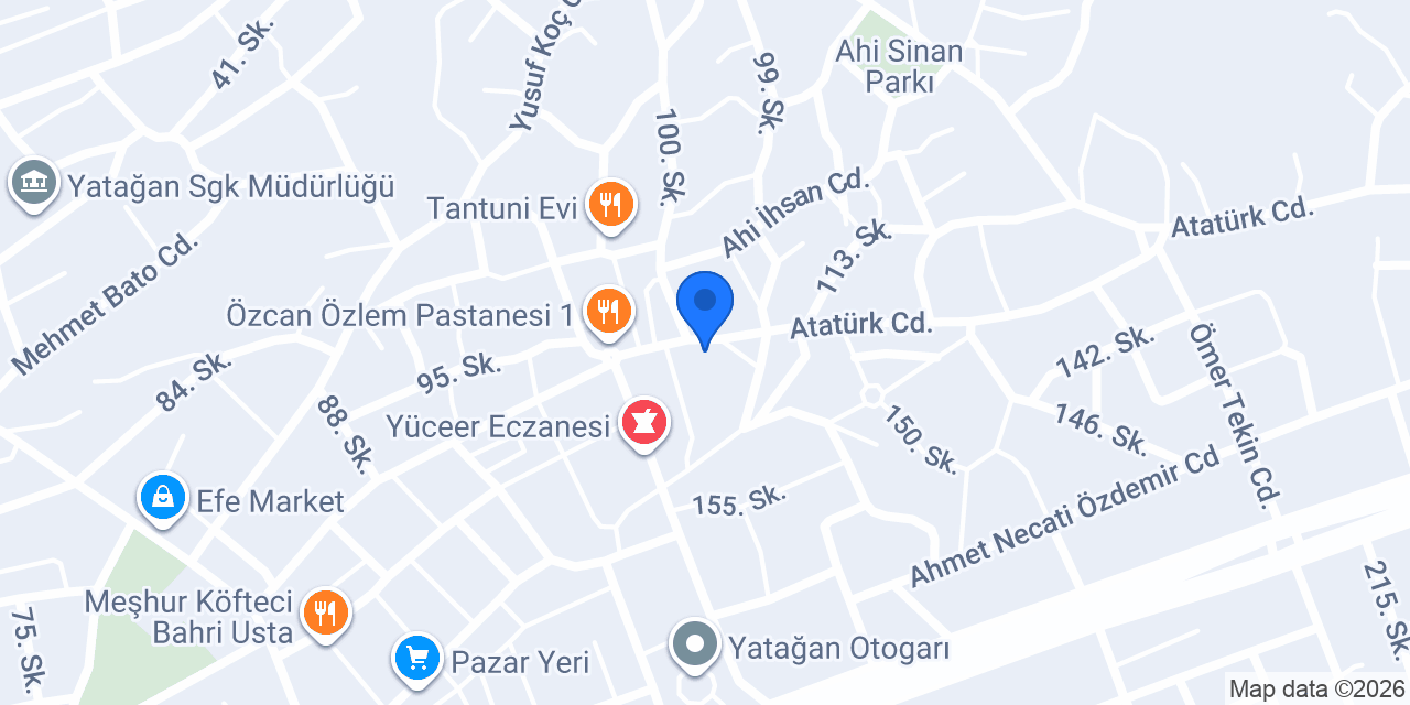 Diyetisyen Gülce Korkor konumu