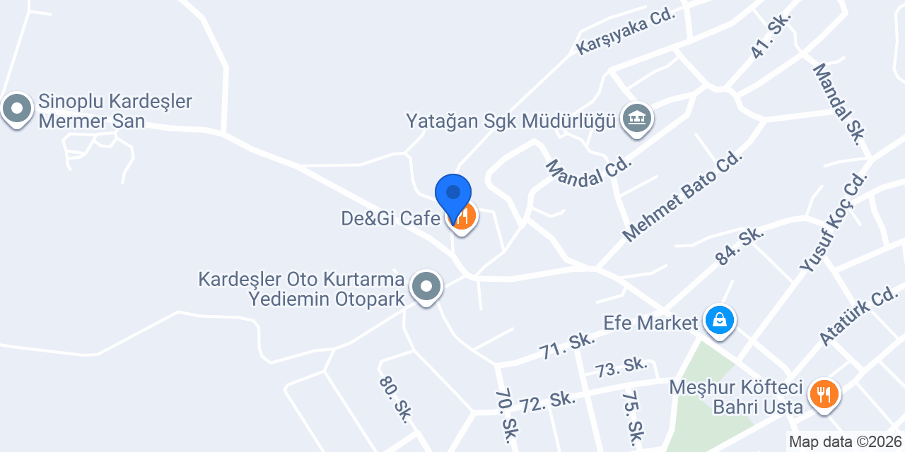 Emeç unlu mamulleri MUĞLA SİMİDİ konumu