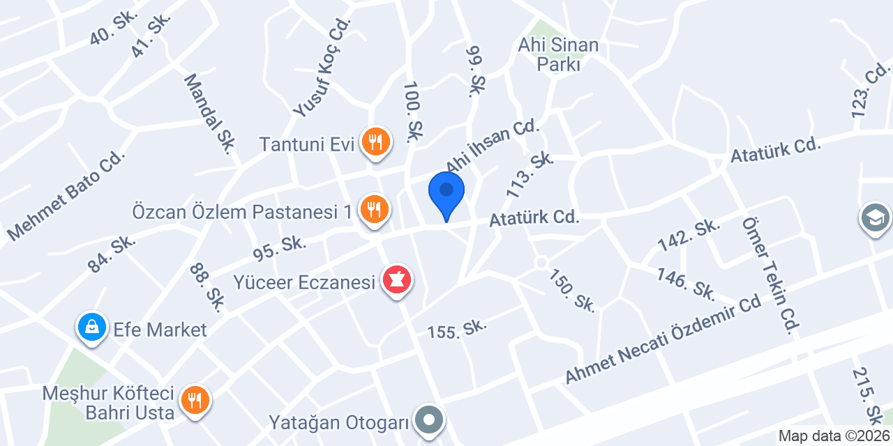 Ürnez simit fırını konumu