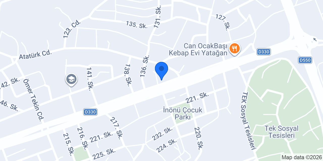 Güneş Otomotiv konumu